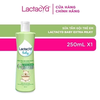 Sữa Tắm Gội Trẻ Em Lactacyr Milky fun baby (250ml)