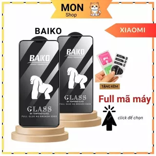 Cường lực Baiko Xiaomi 12T Pro 11T Pro 5G 10T Pro Mi 11 Lite 5G Ne Poco C40 F4 F3 M5 M5s M4 M3 Pro X4 GT X3 Pro Nfc 13T