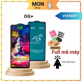 Kính Cường Lực Vsmart Joy 4 🔥 Cảm ứng Siêu mượt Hạn chế bám vân 🔥 Full màn độ cứng 21H