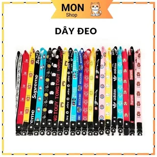 Dây đeo thẻ học sinh sinh viên đeo điện thoại strap bản to Siêu Bền - GIAO MÀU NGẦU NHIÊN