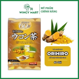 [Nội Địa Nhật] Trà Nghệ Túi Lọc Ukon Tea Orihiro 60 Gói Hỗ Trợ Thải Độc Giúp Đẹp Da, Chống Lão Hóa - Wincy Mart