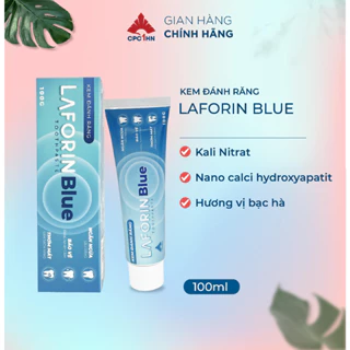 Kem đánh răng Laforin Blue dành cho răng ê buốt, giúp hơi thở thơm mát 100g
