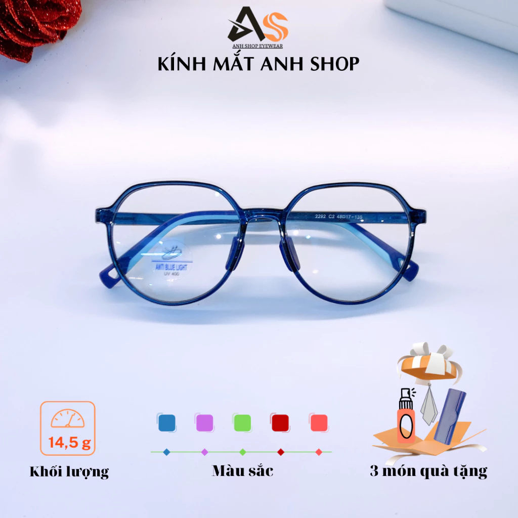 Kính tròn trẻ em nhựa dẻo thời trang Te2292A