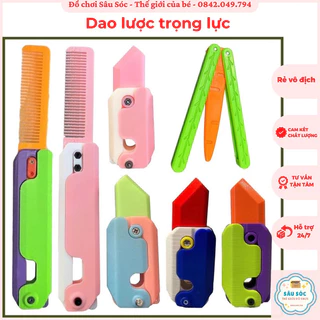 Dao Cà Rốt Trọng Lực 3D Lược trọng lực Hot Trend giải toả căng thẳng