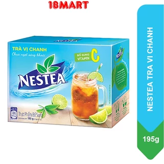 trà vị chanh nestea 195gam ( hộp 15 gói x 13g)