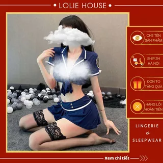 Cosplay cảnh sát sexy gợi cảm - Đồ ngủ cosplay cảnh sát sexy LOLIE HOUSE - CP33