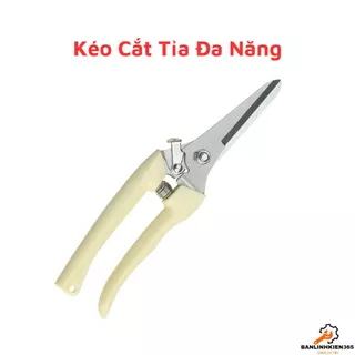 Kéo Lưỡi Thẳng Cắt Tỉa Cành Kéo Cắt Đa Nắng Lưỡi Siêu Bền Siêu Bén