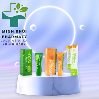 YOOSUN Rau Má, Nghệ, Acnes - KEM BÔI MỤN, NGỪA THÂM MỤN, GIẢM HĂM, NGỨA DA