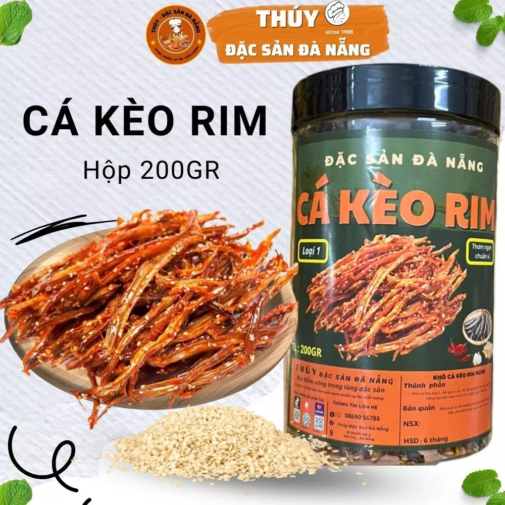 Cá Kèo Rim Hộp 200gr Đặc Sản Đà Nẵng Ngon Làm Quà Nhà Thúy Đặc Sản Đà Nẵng