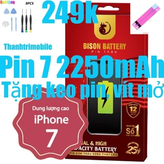 Pin 7 Bison dung lượng cao 2250mAh