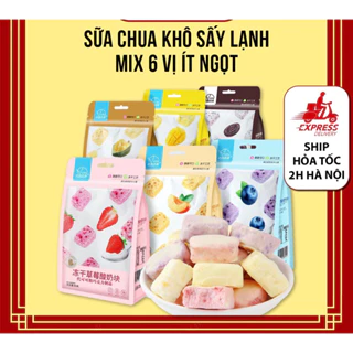 💥HÀNG SẴN LOẠI NGON💥 VIÊN SỮA CHUA HOA QUẢ SẤY KHÔ