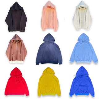 Áo Hoodie trơn form rộng