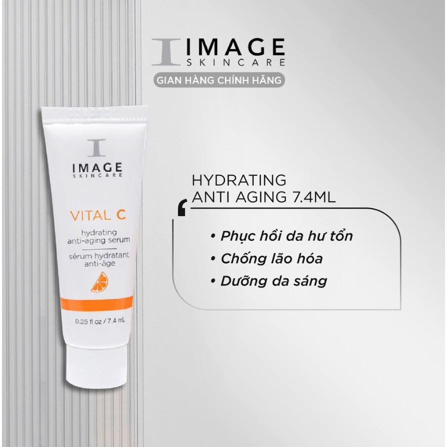 Serum Dưỡng Ẩm Giảm Kch Ứng Da - Image Skincare Vital C Hydrating Anti Aging 7.4ml