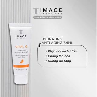 Serum Dưỡng Ẩm Giảm Kch Ứng Da - Image Skincare Vital C Hydrating Anti Aging 7.4ml