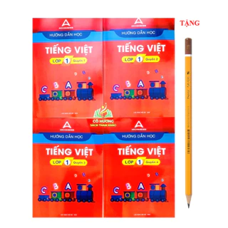 [Mã BMLTB200 giảm đến 100K đơn 499K] Sách - Combo 4 cuốn Hướng dẫn học tiếng việt lớp 1 (trường Archimedes school )