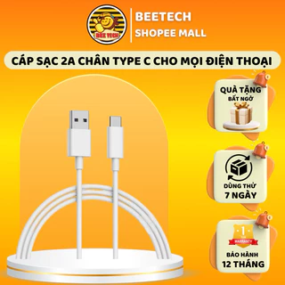 Cáp Sạc Nhanh Xiaomi Redmi 2A Chân Type C Cho Mọi Loại Điện Thoại