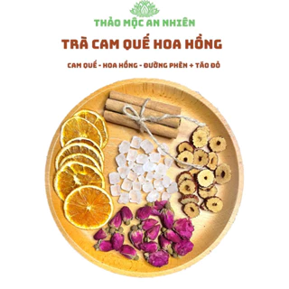 Trà cam quế hoa hồng HỘP 30 CÓ MIX CÁC LOẠI táo/táo đỏ/hoa nhài (Thanh lọc, giải nhiệt, đẹp da, đẹp dáng)