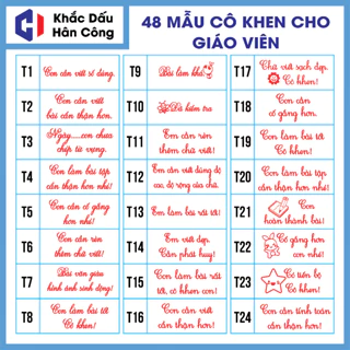 48 Mẫu Con Dấu Giáo Viên,Con Dấu Tiểu Học  Kích Thước Font Chữ Chuẩn Vở Ô Ly Học Sinh