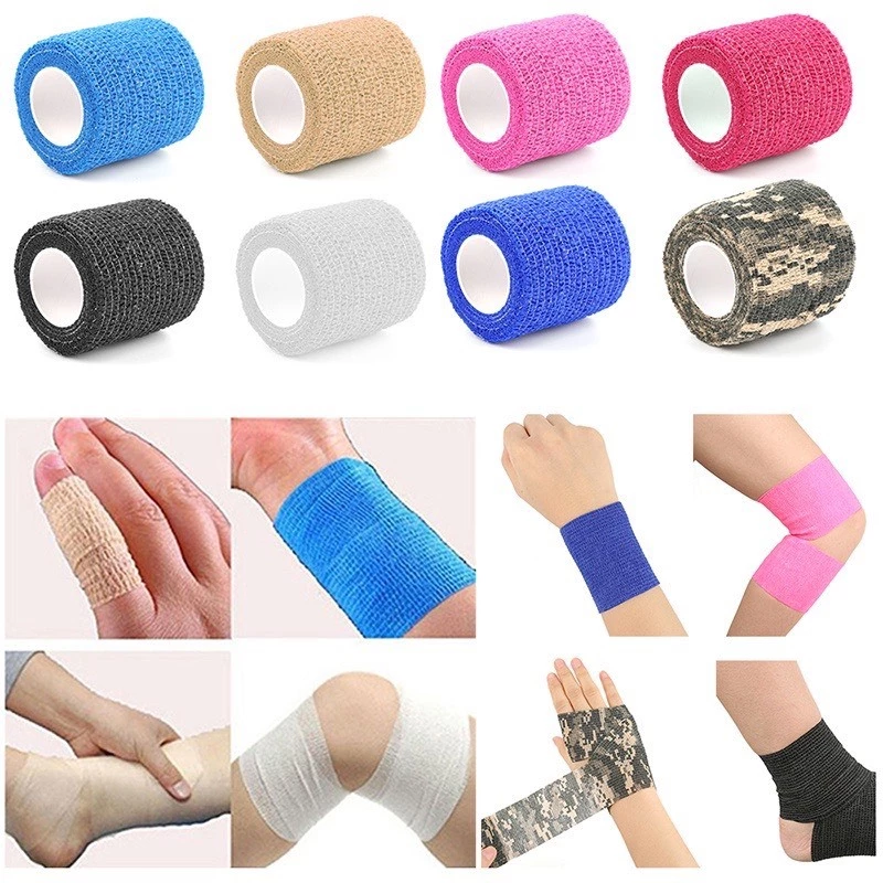 Băng quấn thể thao quấn cổ chân đá bóng dán cơ vải tự dính Hạn chế chấn thương Bảo vệ khớp và cơ