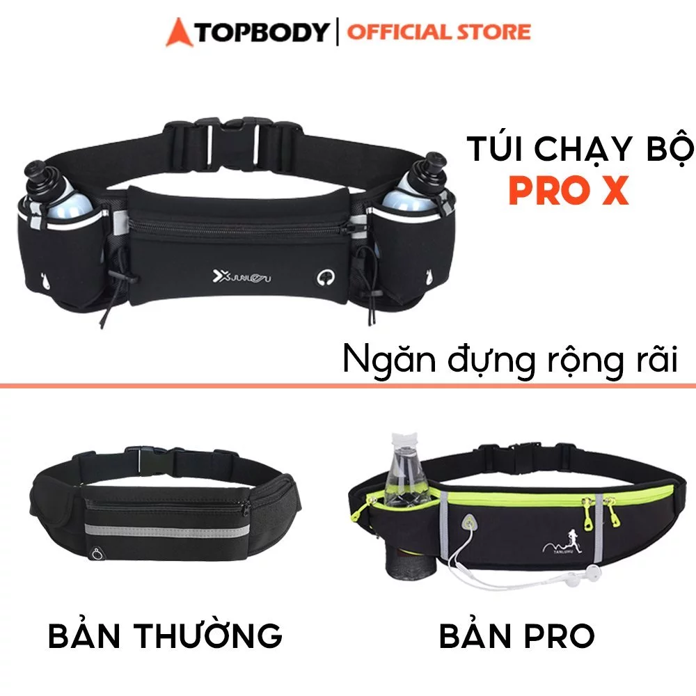 Túi Chạy Bộ Thể Thao, Túi Đeo Bụng Chạy Bộ, Đai Đeo Điện Thoại Chạy Bộ Nam Nữ TOPBODY