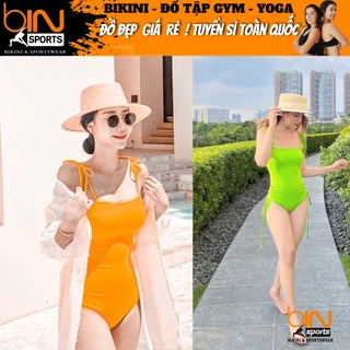 Bikini Nữ Liền Thân Dây Nơ Vai Nhiều Màu Freesize Bin Sports BHV084