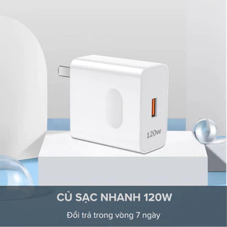 Củ Sạc Nhanh 120W Cổng USB