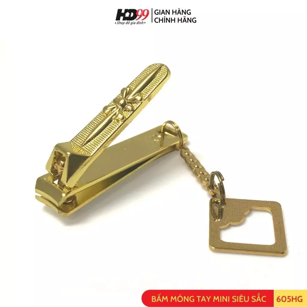 Bấm Móng Tay mini RIMEI 605HG, Chất Liệu Thép Không Gỉ, An Toàn và Sắc Bén