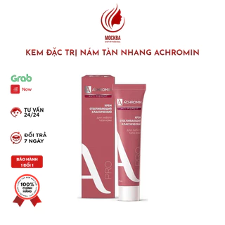 Kem mờ nám tàn nhang chữ A Hàng Nga Achromin Anti Pigment Pro 45ml, giảm nám đốm nâu mới, lâu năm,giảm melamin: Mockba