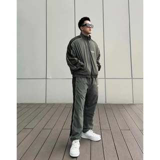 Bộ Gió Thể thao Amand x Anh Vũ Beyond Tracksuit - QA007/Green