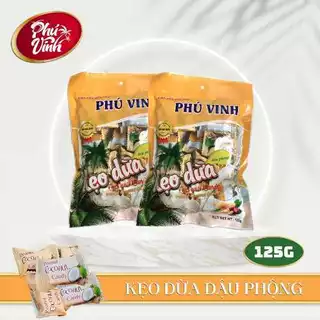 Kẹo dừa Phú Vinh (đậu phộng)