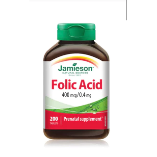 VIÊN UỐNG BỔ SUNG ACID FOLIC CHO MẸ CHUẨN BỊ VÀ ĐANG MANG THAI - Jamieson Canada