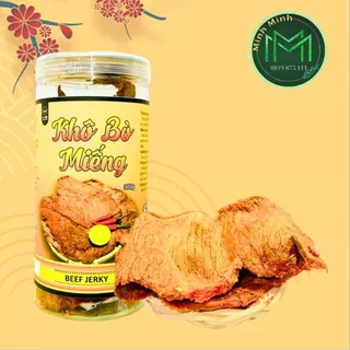 Khô Bò Miếng Mềm Lon Pet 300gr Loại Đặc Biệt