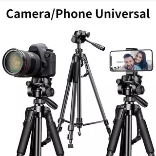Chân máy ảnh quay video Tripod quay giữ điện thoại livestream 150cm 180cm