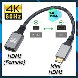 Đầu Cáp Chuyển Đổi Mini / Micro HDMI sang HDMI hỗ trợ 4K 8K 60hz cho máy tính xách tay camera HDTV máy quay phim