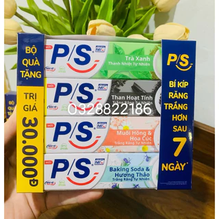 [ Hàng khuyến mãi] Kem Đánh Răng P/S Bảo Vệ 123 Trà Xanh (30g) 50g)