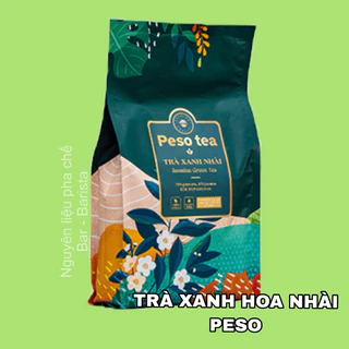 Trà Xanh Hoa Nhài Peso (Jasmine Green tea) - Gói 600GR