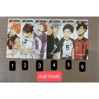 [Phụ kiện] Bookmark Haikyu Chàng Khổng Lồ Tí Hon