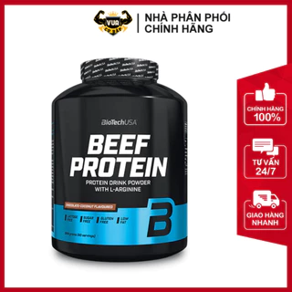 Sữa Tăng Cơ Beef Protein BiotechUSA hộp 1816g