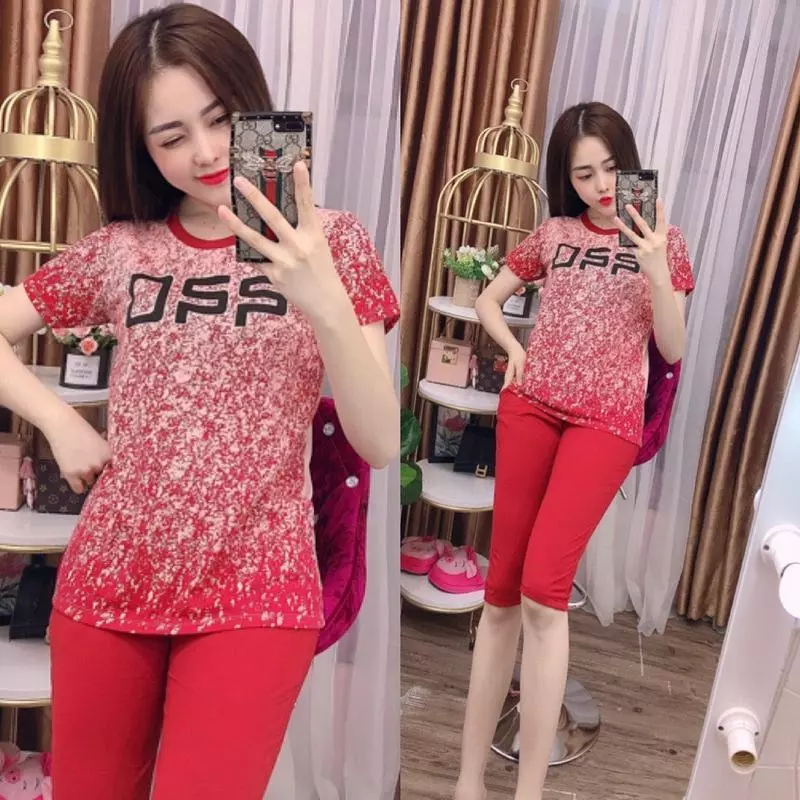 CT36 ĐỒ BỘ COTON LỬNG IN LOANG