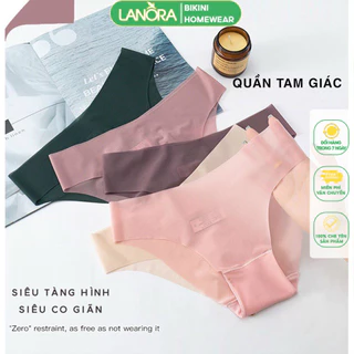 Quần lót nữ LANORA tam giác chất voan tuyết ,quần chip nữ chống hằn LAN031