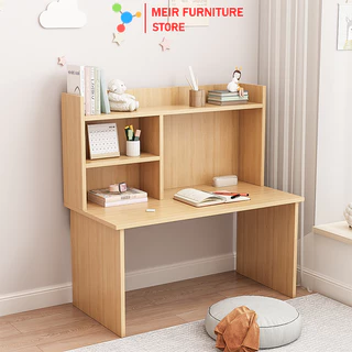 Bàn học ngồi bệt kèm kệ sách thông minh thương hiệu MEIR FURNITURE - GP116