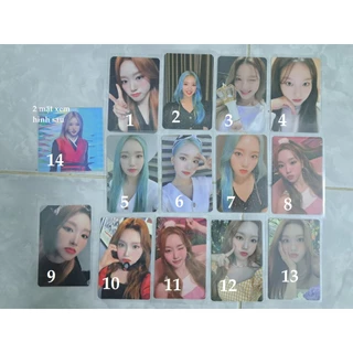 CARD BO GÓC CHÍNH HÃNG LOONA GOWON PARK CHAEWON LOOSSEMBLE ASSEMBLE