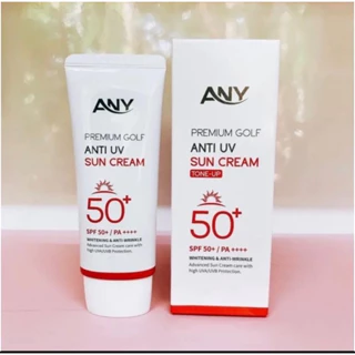 Kem Chống Nắng Any Hàn Quốc 60ml Premium Golf Anti UV SPF 50+ ( Nâng tông, trắng da, không bết)