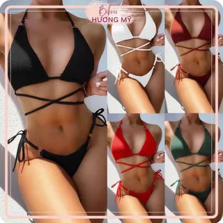 Bikini Đồ Bơi Quảng Châu Loại 1 Chất Gân Có Giãn Sexy ( nhiều màu)