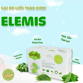Gạc rơ lưỡi thảo dược Elemis 30 cái TẶNG 1 hộp tắm bé thảo dược Elemis 5 gói