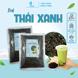 Trà thái xanh nguyên liệu nấu trà sữa thái xanh thơm ngon đậm vị gói 50g-nguyên liệu pha chế Hucha