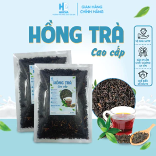 Hồng trà nguyên vị gói 100g nguyên liệu pha trà sữa trân châu thơm ngon đậm vị-nguyên liệu Hucha