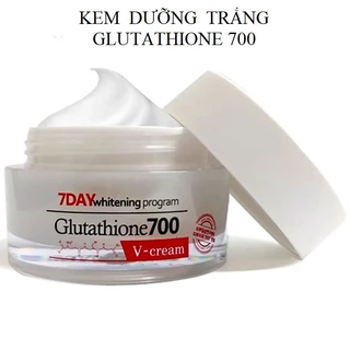 Kem dưỡng trắng 7 Day Whitening Program Glutathione 700 V-Cream 50ml