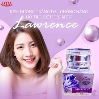 kem lawrence mụn dưỡng trắng da chống nắng 10g