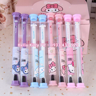 Bàn chải răng than tre hoạt tính mềm Hello Kitty - Melody - Cinnamoroll - Kuromi